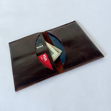 Load image into Gallery viewer, Leather Passport Wallet | Minimalist Travel Wallet