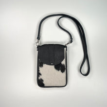 Load image into Gallery viewer, Marge and Rudy DAKOTA Cowhide Crossbody Bag  Handmade Hair on Hide Leather purse