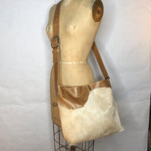 Load image into Gallery viewer, MESSENGER Bag | Aged Rattan Leather with Cowhide
