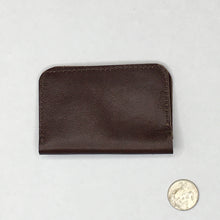 Load image into Gallery viewer, Handmade Leather Minimalist brown Wallet, Marge & Rudy, Charlotte