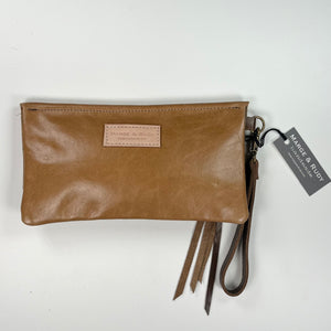 RAW EDGE WRISTLET | Chestnut Brown Leather | One-of-a-Kind