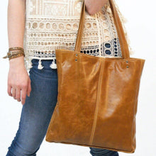Load image into Gallery viewer, Marge Rudy Handmade Leather AVERY Tote