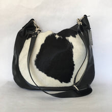 Load image into Gallery viewer, Marge Rudy Handmade UMA Cowhide Hobo Bag