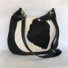 Load image into Gallery viewer, Marge Rudy Handmade UMA Cowhide Hobo Bag
