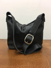 Load image into Gallery viewer, Marge Rudy Handmade Leather MESSENGER Bag Black