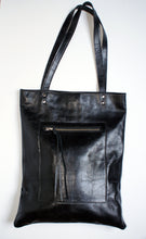 Load image into Gallery viewer, Marge Rudy HACKER Leather Tote Laptop Bag