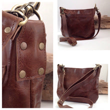 Load image into Gallery viewer, Marge Rudy Handmade UKSANA Leather Crossbody Bag