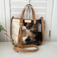 Load image into Gallery viewer, Charlotte Mini Crossbody Tote | Cowhide