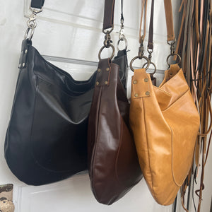 Uma Leather Crossbody Bag