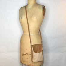 Load image into Gallery viewer, DAKOTA Cow Hide Crossbody Bag | Fawn