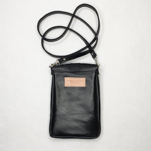 Load image into Gallery viewer, DAKOTA Cow Hide Crossbody Bag | Black &amp; White Cowhide