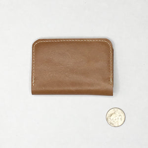 Handmade Leather Minimalist Wallet, Marge & Rudy, Charlotte