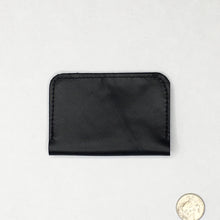 Load image into Gallery viewer, Handmade Leather Minimalist black Wallet, Marge &amp; Rudy, Charlotte