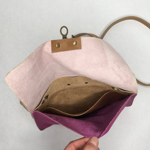 RRR Leather Crossbody Bag | Clutch | Fanny Pack Marge & Rudy Handmade