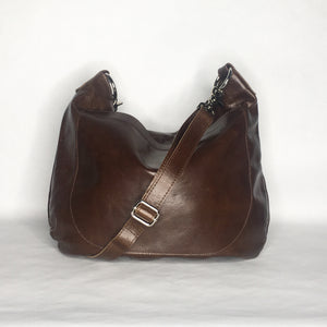 Uma Leather brown Crossbody Bag, Marge & Rudy Handmade