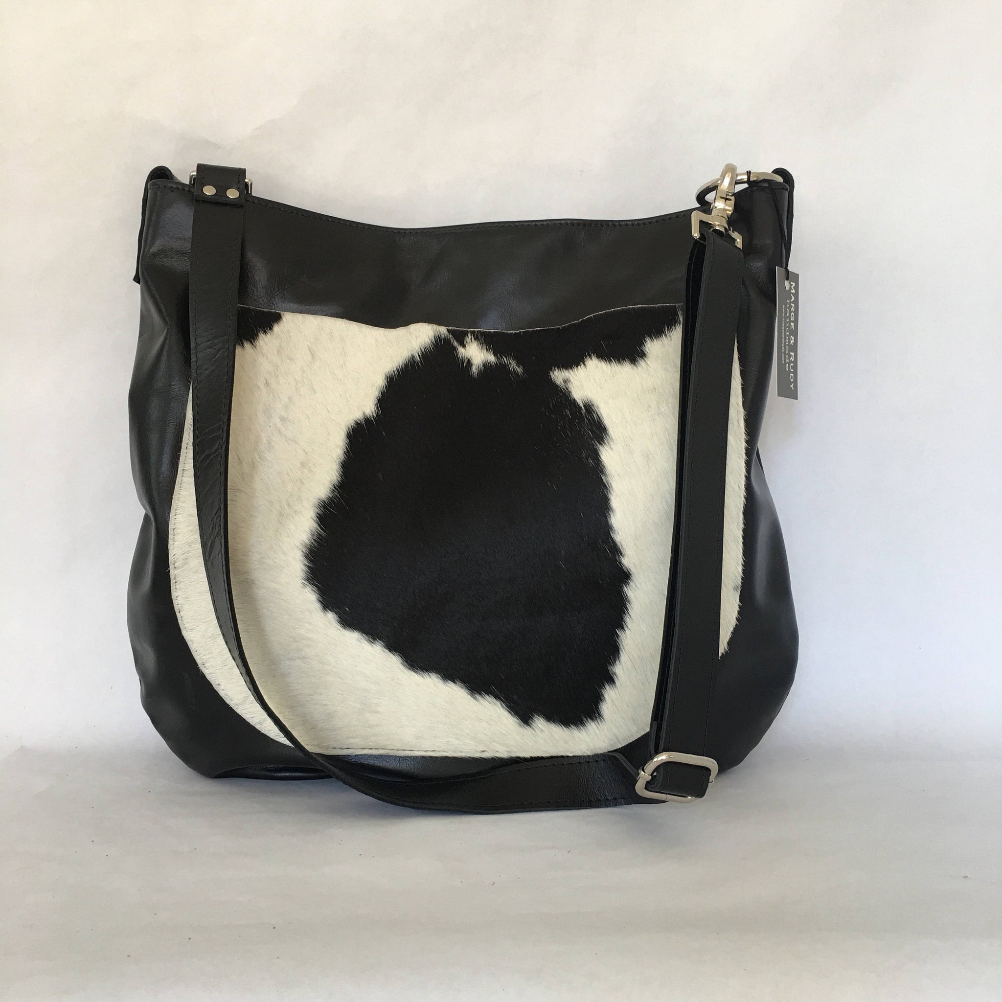 Hobo Bag, Small – tagged leather cowhide purse – H&M Ranch Store