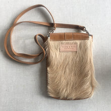 Load image into Gallery viewer, DAKOTA Cow Hide Crossbody Bag | Fawn