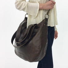 Load image into Gallery viewer, URSULA Leather Bag |  Removable Crossbody Strap