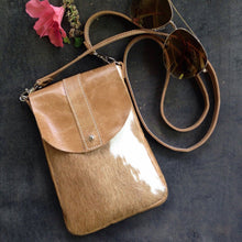 Load image into Gallery viewer, Marge and Rudy Dakota Hide Crossbody handmade leather